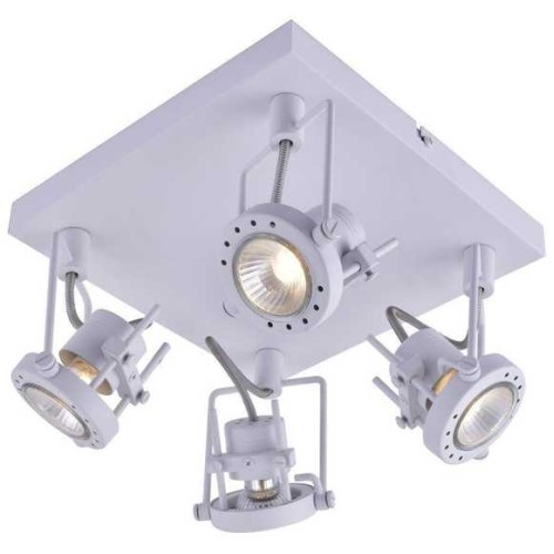 Спот Arte Lamp Costruttore A4300PL-4WH Белый