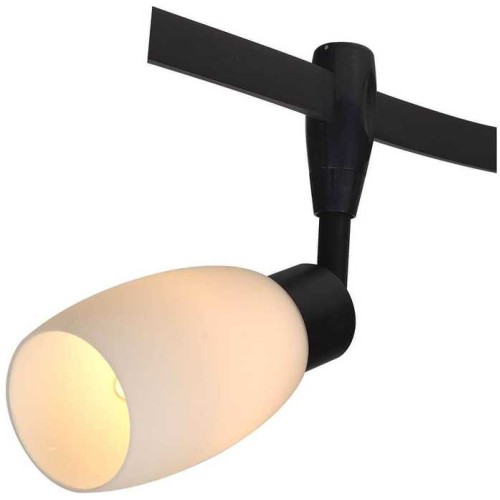 Трековый светильник Arte Lamp A3059PL-1BK Белый