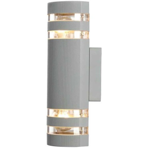 Уличный настенный светильник Arte Lamp Metro A8162AL-2GY Серый