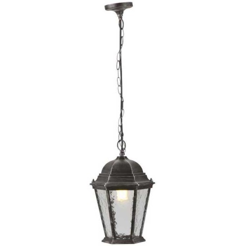 Уличный подвесной светильник Arte Lamp Genova A1205SO-1BS Черный