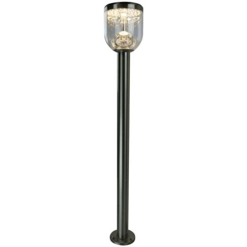 Уличный светодиодный светильник Arte Lamp Inchino A8163PA-1SS Серебро