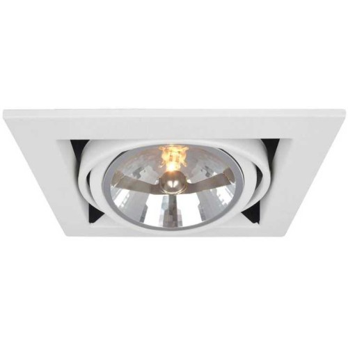 Встраиваемый светильник Arte Lamp Cardani A5935PL-1WH Белый