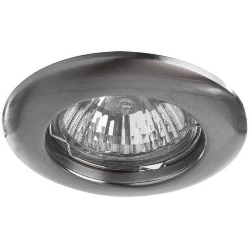 Встраиваемый светильник Arte Lamp Praktisch A1203PL-1SS Серебро