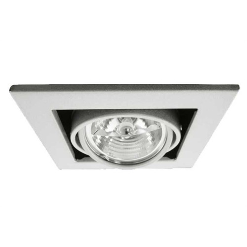 Встраиваемый светильник Arte Lamp Technika A5930PL-1SI Серебро