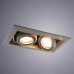Встраиваемый светильник Arte Lamp Cardani Piccolo A5941PL-2GY Серый