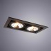 Встраиваемый светильник Arte Lamp Cardani Semplice A5949PL-2BK Черный