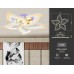 Потолочный светодиодный светильник Ambrella light Acrylica Ice FA1724 Золотой