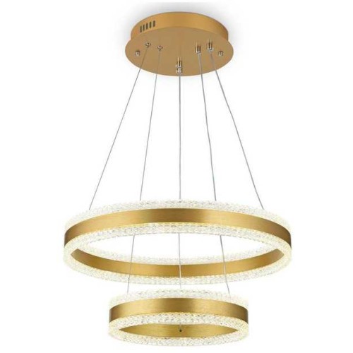 Подвесной светодиодный светильник Ambrella light Acrylica Original FA6178 Золотой