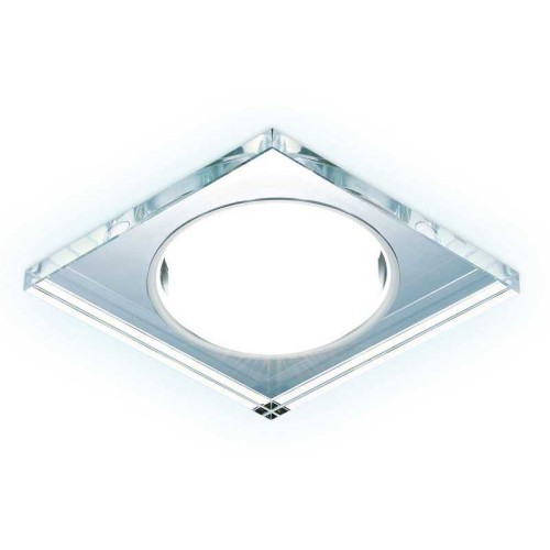 Встраиваемый светильник Ambrella light Compo GX53 G215 CL/CH/CLD Хром
