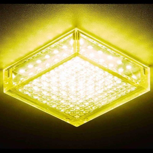 Встраиваемый светодиодный светильник Ambrella light LED S150 GD 5W 4200K LED Желтый