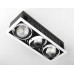 Встраиваемый светодиодный светильник Ambrella light Cardano T813 BK/CH 3*12W 4200K Черный