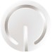 Настенно-потолочный светодиодный светильник Sonex Color Button 3041/CL Белый