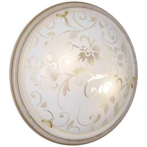 Потолочный светильник Sonex Gl-wood Provence crema 256 Белый