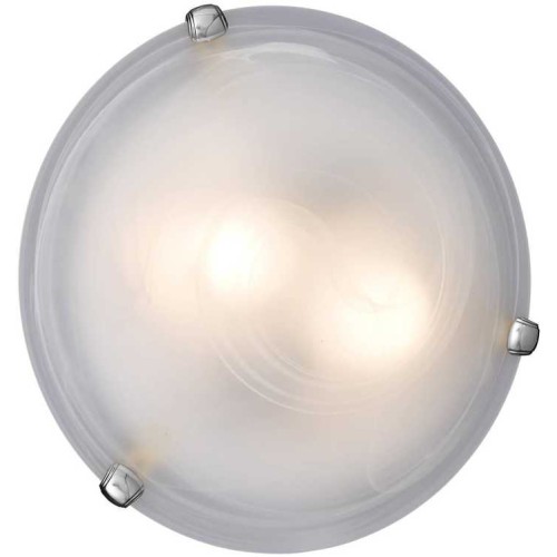 Потолочный светильник Sonex Glassi Duna 353 хром Белый