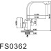 Смеситель для кухонной мойки Fmark под фильтр питьевой воды FS0362 Сатин
