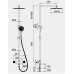 Душевая система PANTA Thermostatic PT739902CR хром 