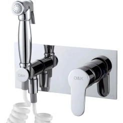 Гигиенический душ встраиваемый D&K Rhein Marx DA1394501 хром