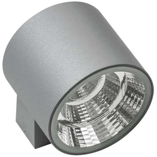Уличный настенный светодиодный светильник Lightstar Paro 370692 серый