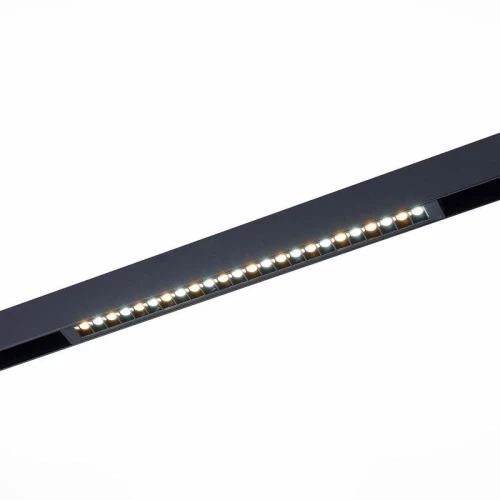 Трековый светодиодный светильник для магнитного шинопровода ST Luce ST655.496.18 Черный