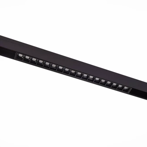 Трековый светодиодный светильник для магнитного шинопровода ST Luce Siede ST361.436.18 Черный