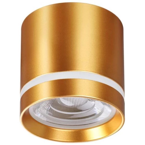 Потолочный светодиодный светильник Novotech Over Arum 358494 Золотой