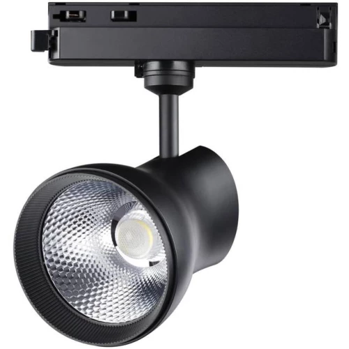 Трековый светодиодный светильник Novotech Port Pirum 358437 Черный