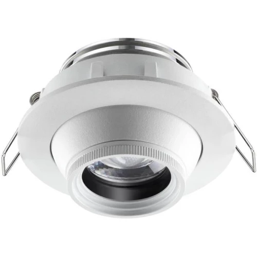 Встраиваемый светодиодный светильник Novotech Spot Horn 358443 Белый