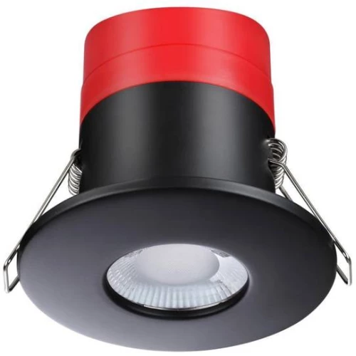 Встраиваемый светодиодный светильник Novotech Spot Regen 358638 Черный