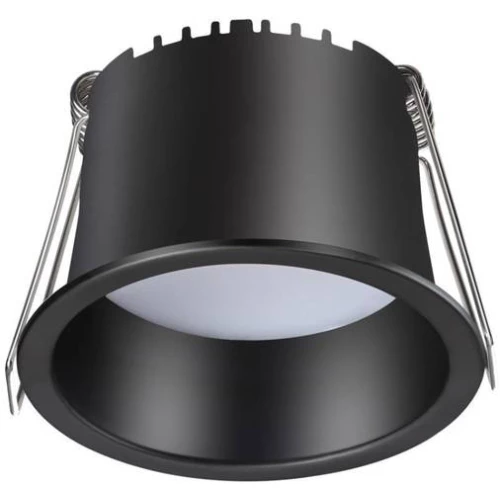 Встраиваемый светодиодный светильник Novotech Spot Tran 358898 Черный
