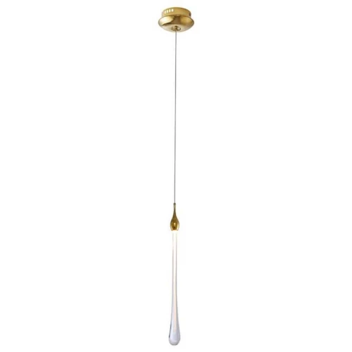 Подвесной светодиодный светильник Newport 15501/S gold М0060792 Золотой