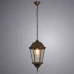 Уличный подвесной светильник Arte Lamp Genova A1204SO-1BN Черный