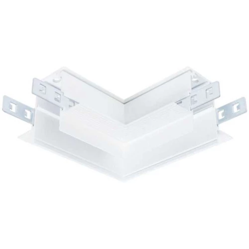 Коннектор L-образный для встраиваемого магнитного шинопровода Arte Lamp Linea-Accessories A487733 Белый
