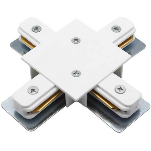 Коннектор X-образный Arte Lamp Track Accessories A110133 Белый