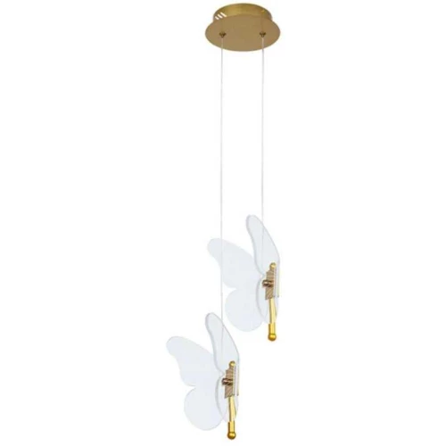 Подвесной светодиодный светильник Arte Lamp Darcy A2187SP-2GO Золотой