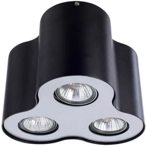 Потолочный светильник Arte Lamp Falcon A5633PL-3BK Черный