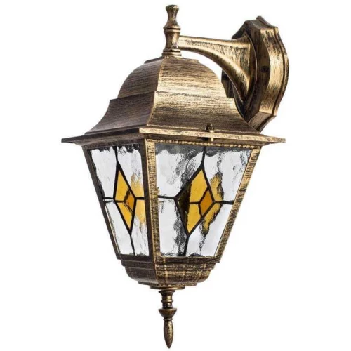 Уличный настенный светильник Arte Lamp Bremen A1012AL-1BN Коричневый