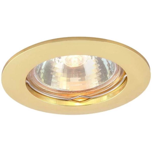 Встраиваемый светильник Arte Lamp Basic A2103PL-1GO Золотой