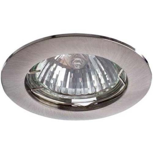 Встраиваемый светильник Arte Lamp Basic A2103PL-1SS Серебро