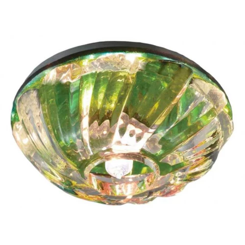 Встраиваемый светильник Arte Lamp Brilliants A8419PL-1CC Зеленый