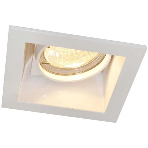 Встраиваемый светильник Arte Lamp Cryptic A8050PL-1WH Белый