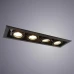 Встраиваемый светильник Arte Lamp Cardani Piccolo A5941PL-4BK Черный