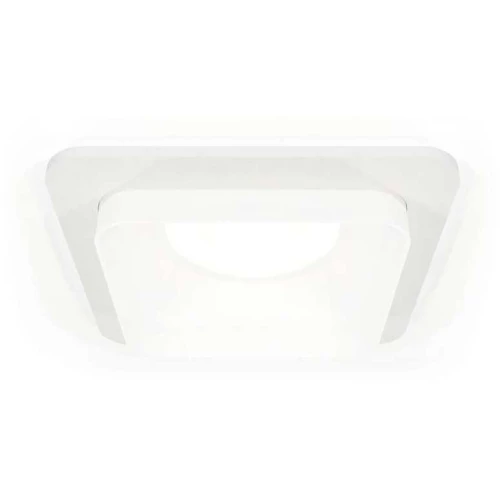 Комплект встраиваемого светильника Ambrella light  XC7901013 SWH/FR белый песок/белый матовый MR16 GU5.3 (C7901, N7755) Белый