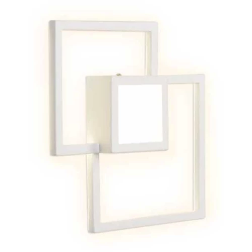Настенный светодиодный светильник Ambrella light Metallic FL415 Белый