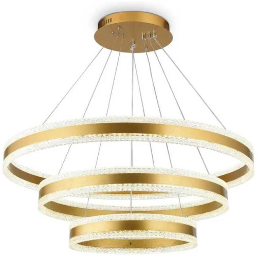 Подвесной светодиодный светильник Ambrella light Acrylica Original FA6183 Золотой