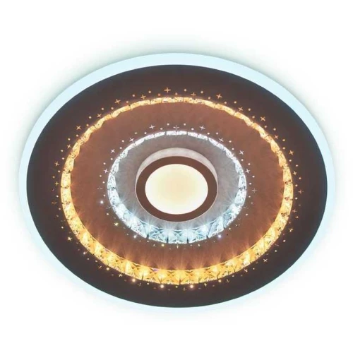 Потолочный светодиодный светильник Ambrella light Acrylica Ice FA253 Белый